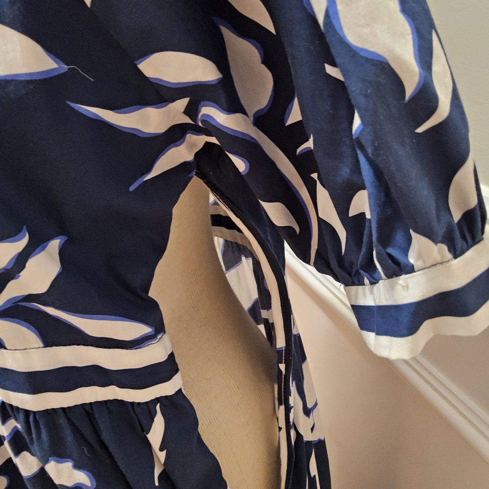 Gretchen Scott Designs Navy and White Floral Maxi Dress - Picture 4 of 6